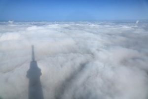東京スカイツリーの雲海